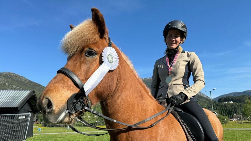 Kristina Madsen er tilbake på ovalbanen for fullt.
 Foto: Tølt.no.