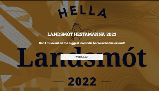 Landsmót hestamanna i gang