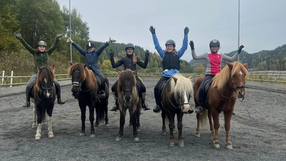 I ti år har det vært rideskole på Losby Ridesenter.
 Foto: Privat.