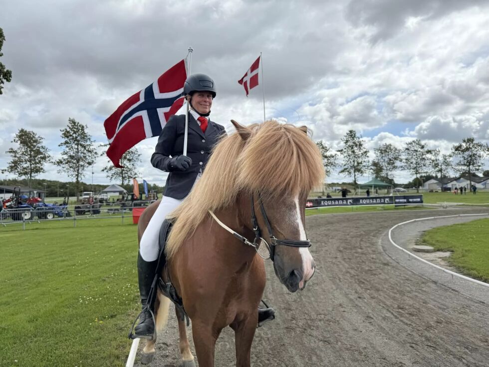 Det kan bli duell mellom Christina Lund (bildet) og NIHFs leder, Steinar Myhre, i T5 senior.
 Foto: Tølt.no, arkivfoto.