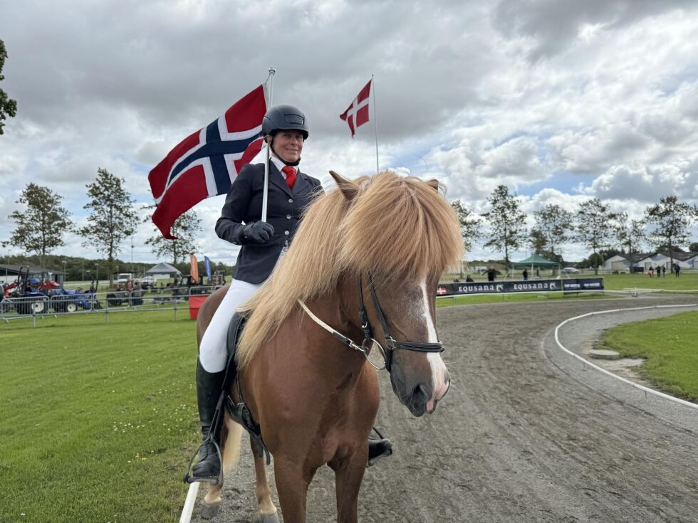 Christina og Blesi tok sitt andre gull i mesterskapet





 Foto: Tølt.no.