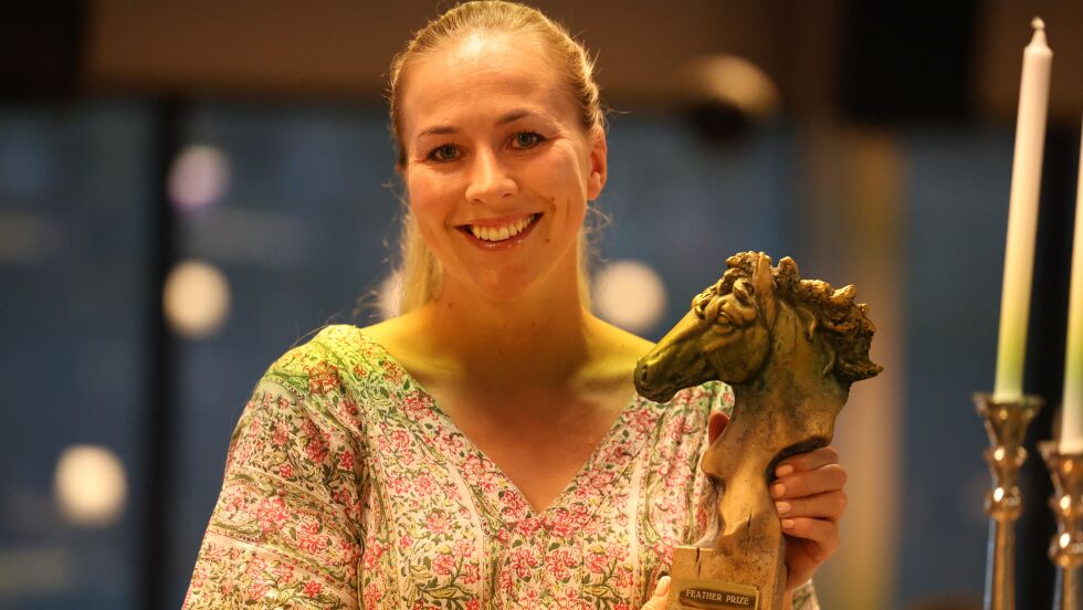 Anne Stine Haugen fikk Feather Prize.